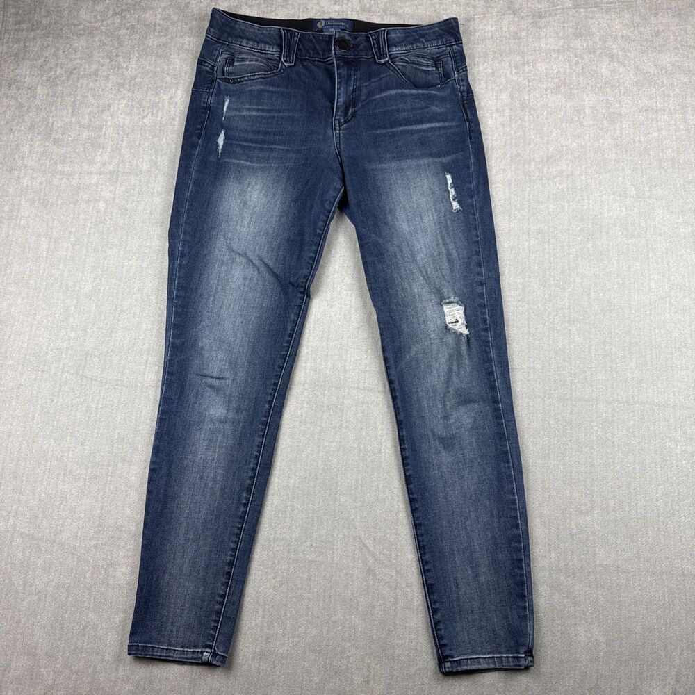 Democracy Pants Jeans Womens Size 10 Ab Solution Ankle Skinny Stretch
